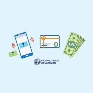 Federal Trade Commission graphic about refund and recovery scams