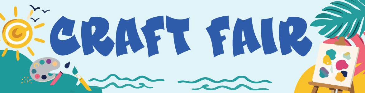 Colorful Craft Fair banner graphic