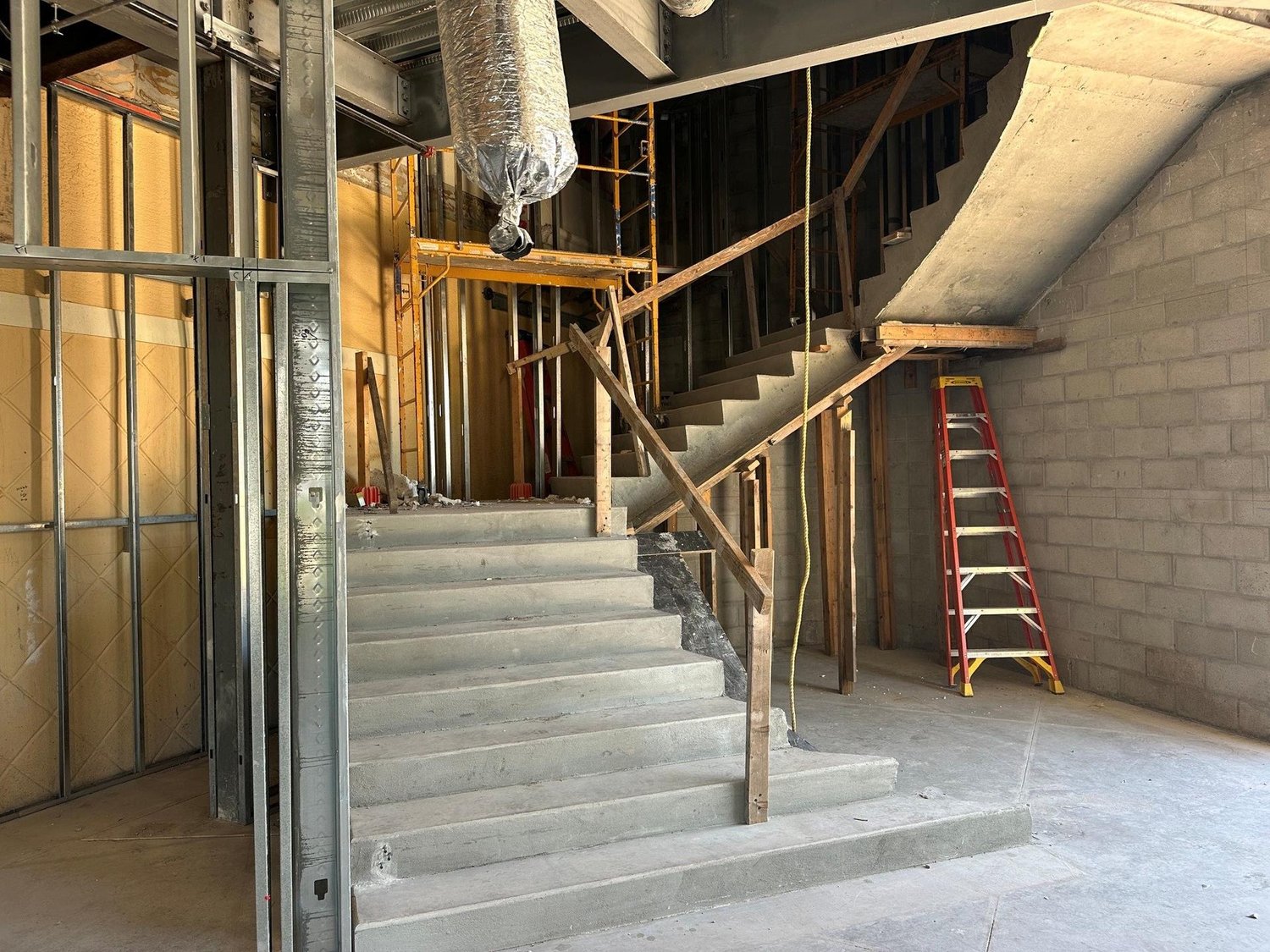 New stairway connecting Waterside to Harbourview