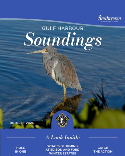 Gulf Harbour Soundings October 2026 cover